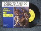 SMOKEY ROBINSON AND THE MIRACLES 45 +PS GOING TO A GO GO Rare US 7” TAMLA 54127