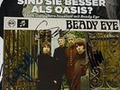 BEADY EYE   THE ROLLER   RARE HAND SIGNED GERMAN ROLLING STONE MAGAZINE   OASIS