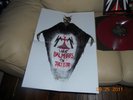 SATAN-INTO THE FIRE DEMO LP RARE RED VINYL + PATCH NWOBHM