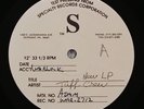 TUFF CREW - Back To Wreck Shop TEST PRESSING LP on SOO DEFF/WARLOCK RECORDS 1989