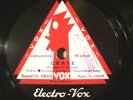 78rpm FRANZ VON VECSEY violin PUGNANI-KREISLER + FR.BACH