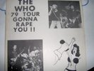 THE WHO - 79 TOUR GONNA RAPE YOU    3er LP.