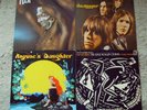 7x LPs- Bowie-Zappa-Fela Kuti-Led Zeppellin-Anyones Daughter-Stooges-Jah Wobble-