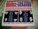 1964 The BEATLES vs. THE FOUR SEASONS Vee Jay DX 30 2 Lp w/ Poster
