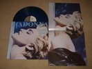 MADONNA - True Blue Australian 1986 Sire blue vinyl LP + poster