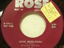 ROCKABILLY CHARLIE BROWN & LAZY-V HANDS MEAN MEAN MAMA ROSE 101 RARE TEXAS ORIG