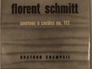 CHAMPEIL QUARTET SCHMITT AUTOGRAPH ORIGINAL FRENCH PATHE DTX  232