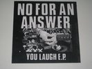 NO FOR AN ANSWER EP Alex's Closet pressing RARE SXE Revelation Youth of Today