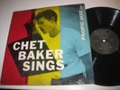 *HEAR* CHET BAKER QUARTET Sings 1956 PACIFIC JAZZ LP 1222 Rare trumpet jazz RARE