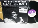 ELLA FITZGERALD The Best Is Yet To Come LP SIGNED AUTO