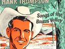 Hank Thompson LP Songs Of The Brazos Valley MINT 1955 Capitol Turquoise Label