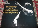 FURTWANGLER-Beethoven 9 Symphonies 6LP Box Set NM BOOKLET FRANCE