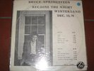 BRUCE SPRINGSTEEN BECAUSE THE NIGHT WINTERLAND DEC 15 , 78