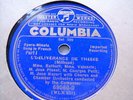1929 DARIUS MILHAUD cond OPERA MINUTE DELIVERANCE DE THESEE Jane Bathori 78