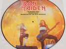 Iron Maiden Promo Picture Disc Running Free Sanctuary Murders Rue Morgue LP