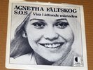 ABBA Agnetha Fältskog RARE 45 rpm Cupol  + PS 1973 S.O.S