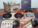THE BEATLES EP COLLECTION ON PARLOPHONE UK 14 PICTURE SLEEVES COMPLETE BLUE BOX