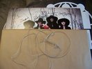 The Black Belles LP/disgusting cover art/glow in the dark absinthe vinyl signed