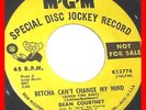 DEAN COURTNEY Betcha Can't MGM SPECIAL DISC JOCKEY RARE USA PROMO Northern Soul