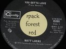 MATT LUCAS - You Gotta Love - QUALITY - Canada - LISTEN - Detroit Soul