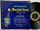 REMINGTON BEETHOVEN MOONLIGHT SONATA+CHOPIN JENNER RARE ORGINAL MONO LP