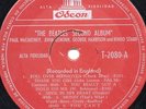 THE BEATLES-SECOND ALBUM- COSTA RICA LP