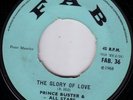 PRINCE BUSTER/SKINHEAD REGGAE/FAB 36/1968..THE GLORY OF LOVE..RARE..LISTEN