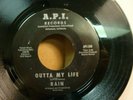 GARAGE/PSYCH 45  RAIN  Outta my Life  CLICK TO HEAR