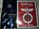 Midnight - Satanic Royalty LP Blue Vinyl RARE Hellhammer Gehennah Speed Metal