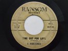 Doo Wop 45 5 FORTUNES Time Out For Love on Ransom