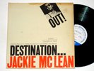 JACKIE McLEAN: DESTINATION OUT blue note LP NY EAR RVG
