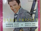 ELVIS PRESLEY RARE 1961 WOODEN HEART corazon de madera 33 RPM 7