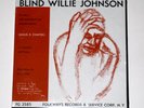 BLIND WILLIE JOHNSON: HIS STORY folkways MONO / SEALED