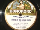 78rpm HOMOKORD - WOLFSTHAL+Cello+Harp play VERDI+GOUNOD - HARD TO FIND 