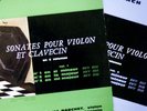 BARCHET VEYRON-LACROIX VOL 1&2 ERATO BACH VIOLIN HARPSICHORD SONATAS MONO