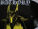 BATHORY - same LP + Beilage RE * YELLOW GOAT Black Metal mayhem samael VERY RARE