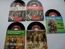 `7 The Rolling Stones - 5 Singles aus den 60ern mit Cover - satisfaction , u.a.