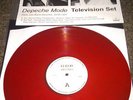  Depeche Mode - TELEVISION SET LP  (LIVE RED VINYL) MINT