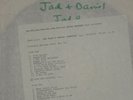 Jad Fair & Daniel Johnston - s/t LP black test pressing w/insert
