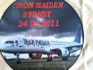 IRON MAIDEN LIVE IN SYDNEY PIC LP ( METALLICA  DIO AC/DC  SLAYER MOTORHEAD )