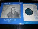 ARGO,ZRG 506 OVAL GROOVE 1st PRESS,ROSSINI STRING SONATAS