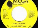 dynamic upsetters - come on down - mega sound studios  rare soul / funk 45