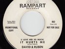 DAVID & RUBEN -Rampart 662- It Hurts Me / Girl in My Dreams - NORTHERN DJ VG/VG+