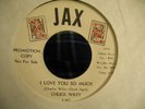 CHUCK WILEY ROCKABILLY ELVIS SOUND 45 ON PROMO JAX 1004 LISTEN TO BOTH SIDES