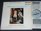 PUCCINI VERDI opera intermezzi KARAJAN columbia SAX 2294 lp ed1
