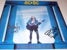 AC/DC Who Made Who - Vinyl LP - Malcolm Young & Simon Wright Dio / SIGNED