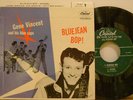 45 ROCKABILLY GENE VINCENT & Blue Caps Capitol EP-1 Bluejean Bop--- HEAR IT