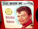 Ritchie Valens 45  Stay Beside Me 1960 Del-Fi 4128 Picture Sleeve RARE