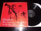 RUSS FREEMAN AND CHET BAKER - QUARTET - PACIFIC JAZZ PJ-1232 M-