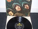 BEATLES Rubber Soul LP 1965 UK 1st Press MONO LOUD CUT TRANS YELLOW & BLACK